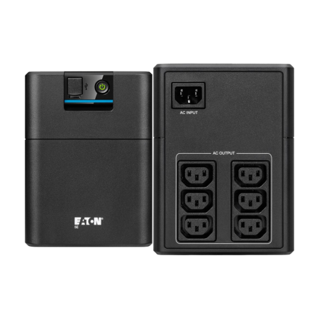 Line-interactive Eaton 5E Gen2 5E1200UI USB - 660 W / 1200 VA - 6 prises C13