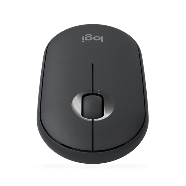 Souris sans fil Bluetooth Logitech Pebble M350 Graphite (910-005718) – Image 3