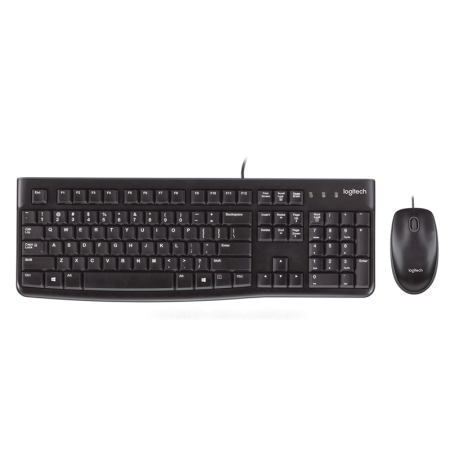 Logitech Desktop MK120 - Ensemble souris + clavier (AZERTY Français)