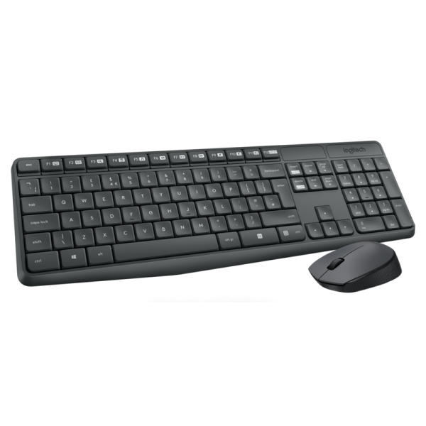 Clavier et souris sans fil Logitech MK235 (AZERTY Français) – Image 2
