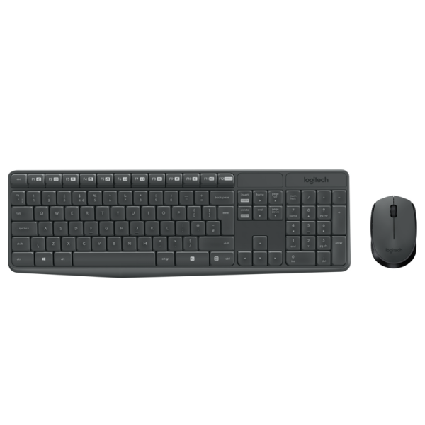 Clavier et souris sans fil Logitech MK235 (AZERTY Français)