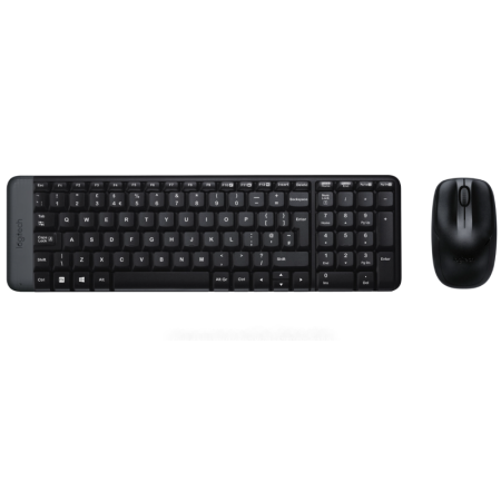 Clavier et souris sans fil Logitech MK220 - AZERTY (920-008318)
