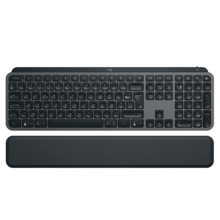 Clavier sans fil Logitech MX Keys Plus avec repose-poignets - AZERTY (920-009406) – Image 2