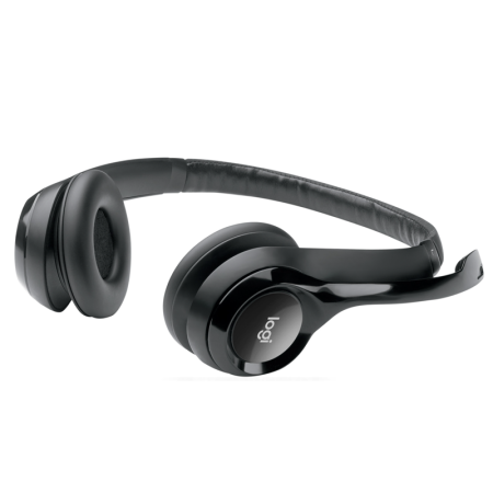 Casque Logitech H390 avec microphone anti-parasite - USB (981-000406)