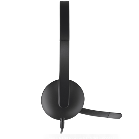 Casque Logitech H340 pour PC avec microphone anti-parasite - USB (981-000475) – Image 2