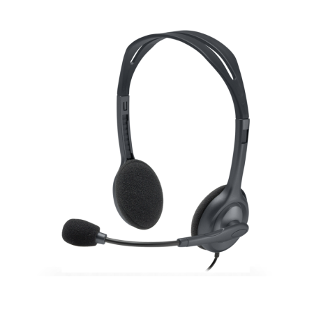 Casque stéréo professionnel H111 Logitech - Jack 3,5 mm (981-000593) – Image 4