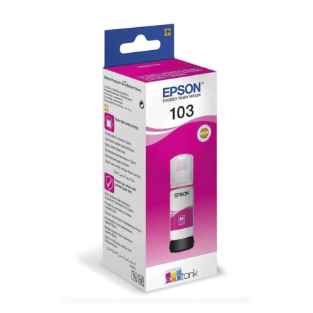 Bouteille d'encre Epson 103 pour L3150/L31111/L3110 MAGENTA