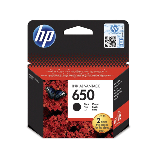 Cartouche HP 650 black