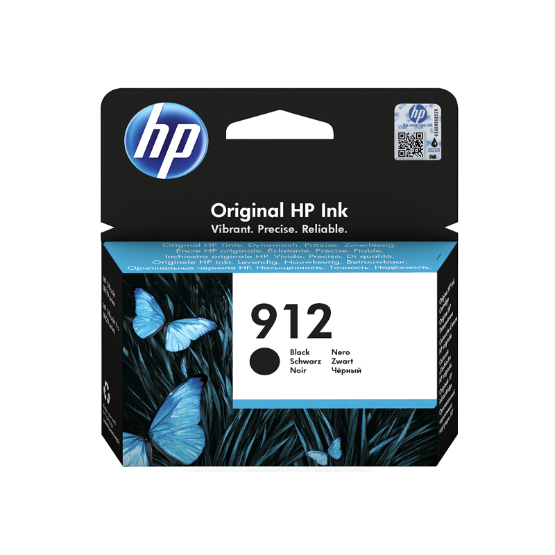 Cartouche HP 912 Noir - 3YL80AE