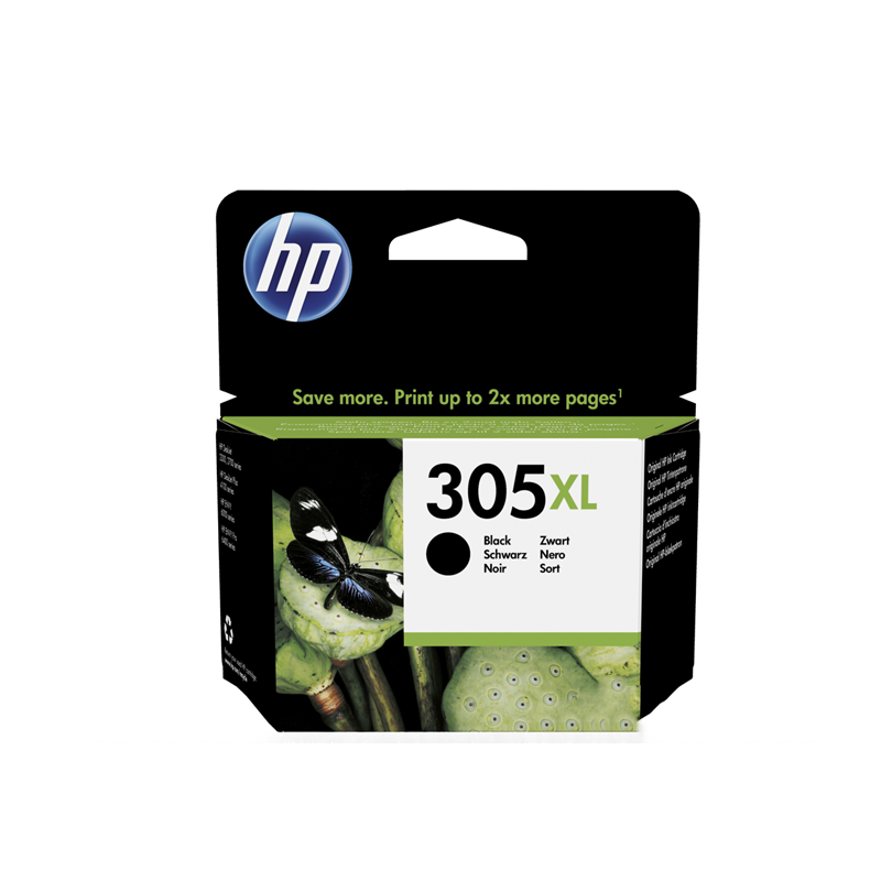 Cartouche HP 305XL Noir - 3YM62AE