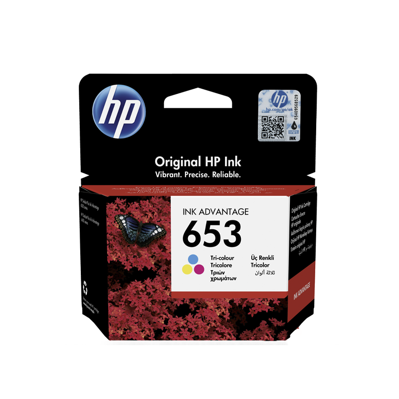 Cartouche HP 653 Couleur - 3YM74AE