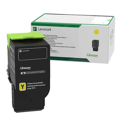 Toner Lexmark 78C50Y0 (1400 pages) - Jaune