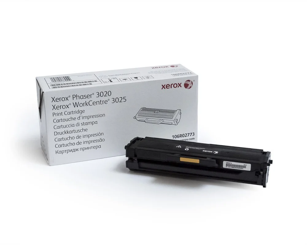 Toner Laser Noir Xerox 106R02773 - Phaser 3020 WorkCentre 3025