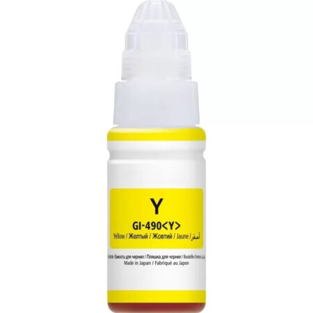 Bouteille Encre Canon GI-490 Y Yellow