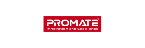 Logo PROMATE rouge emblématique
